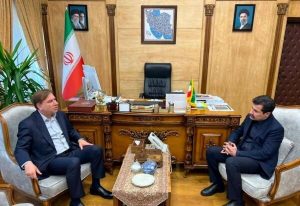 دیدار استاندار بوشهر با معاون پزشکیان